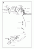 Jonsered HT2130 - Hedge Trimmer Ersatzteile HANDLE CONTROLS