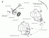 Jonsered GT21 - String/Brush Trimmer (1997-05) Ersatzteile CLUTCH COVER