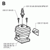 Jonsered GT21 - String/Brush Trimmer (1997-05) Ersatzteile CYLINDER