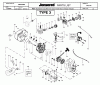 Jonsered GT2124 - String/Brush Trimmer (2005-02) Ersatzteile ENGINE #1