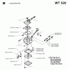Jonsered GT26D - String/Brush Trimmer (1999-05) Ersatzteile CARBURETOR DETAILS