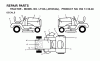 Jonsered LT16A (J816H42J, 954130048) - Lawn & Garden Tractor (2001-02) Ersatzteile DECALS