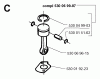 Jonsered GT26D - String/Brush Trimmer (1999-05) Ersatzteile CYLINDER PISTON
