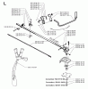 Jonsered GT26D - String/Brush Trimmer (1999-05) Ersatzteile SHAFT HANDLE