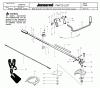 Jonsered GT26D - String/Brush Trimmer (2002-08) Ersatzteile SHAFT HANDLE