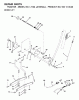 Jonsered LT16A (J816H42J, 954130048) - Lawn & Garden Tractor (2001-02) Ersatzteile MOWER LIFT / DECK LIFT