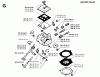 Jonsered RS40 - String/Brush Trimmer (1990-02) Ersatzteile CARBURETOR DETAILS