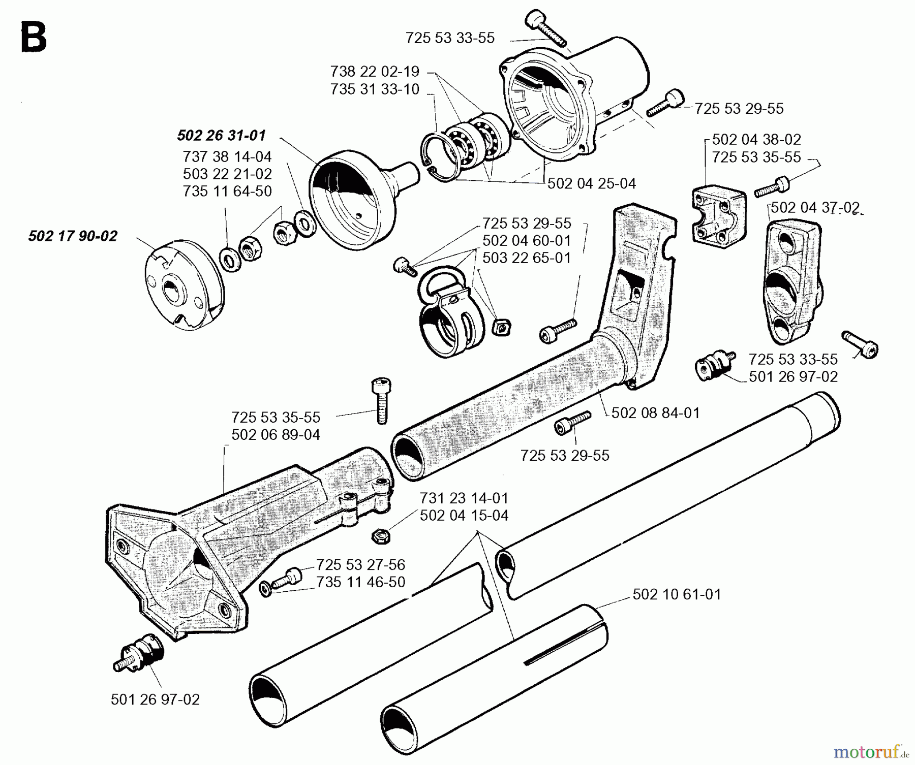 Jonsered Motorsensen, Trimmer RS40 - Jonsered String/Brush Trimmer (1991-09) CLUTCH