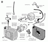 Jonsered RS40 - String/Brush Trimmer (1991-09) Ersatzteile STARTER