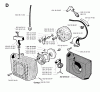 Jonsered RS51 - String/Brush Trimmer (1994-06) Ersatzteile STARTER