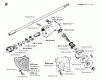 Jonsered RS51 - String/Brush Trimmer (1996-03) Ersatzteile BEVEL GEAR SHAFT