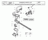 Jonsered HT21 - Hedge Trimmer (2003-01) Ersatzteile CLUTCH OIL PUMP #2