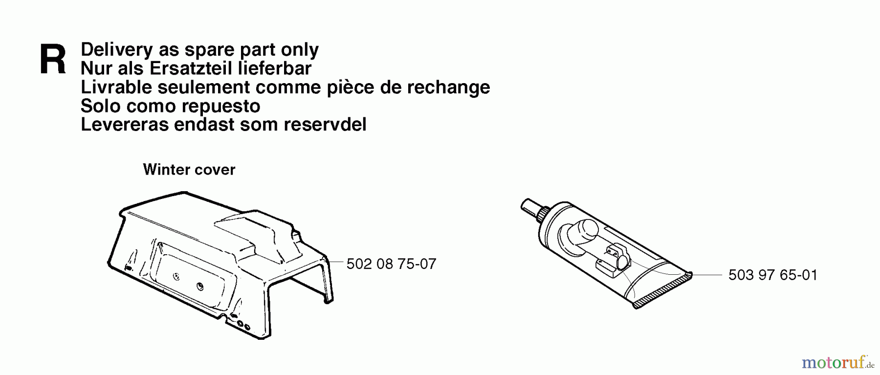 Jonsered Motorsensen, Trimmer RS52 EPA - Jonsered String/Brush Trimmer (2002-08) ACCESSORIES #1