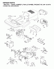 Jonsered LT19A (JLT19H48B, 954130078) - Lawn & Garden Tractor (2002-03) Ersatzteile CHASSIS ENCLOSURES