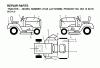 Jonsered LT19A (JLT19H48B, 954130078) - Lawn & Garden Tractor (2002-03) Ersatzteile DECALS