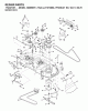 Jonsered LT19A (JLT19H48B, 954130078) - Lawn & Garden Tractor (2002-03) Ersatzteile MOWER DECK / CUTTING DECK