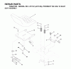 Jonsered LT2112 (J2112A, 954130087) - Lawn & Garden Tractor (2003-01) Ersatzteile SEAT