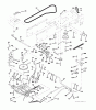 Jonsered LT2113 (96011026600) - Lawn & Garden Tractor (2007-09) Ersatzteile DRIVE
