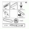Jonsered LT2113 (96011026600) - Lawn & Garden Tractor (2007-09) Ersatzteile FREQUENTLY USED PARTS
