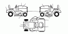 Jonsered LT2113 (96011026601) - Lawn & Garden Tractor (2008-02) Ersatzteile DECALS