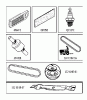 Jonsered LT2113 (96011026601) - Lawn & Garden Tractor (2008-02) Ersatzteile FREQUENTLY USED PARTS