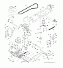 Jonsered LT2113 (96011026602) - Lawn & Garden Tractor (2008-09) Ersatzteile DRIVE