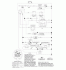 Jonsered LT2113 (96011026602) - Lawn & Garden Tractor (2008-09) Ersatzteile SCHEMATIC