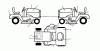 Jonsered LT2113 (96011026604) - Lawn & Garden Tractor (2010-03) Ersatzteile DECALS