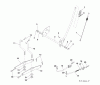 Jonsered LT2113 (96011026604) - Lawn & Garden Tractor (2010-03) Ersatzteile MOWER LIFT / DECK LIFT