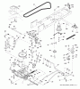 Jonsered LT2113 (96011026604) - Lawn & Garden Tractor (2010-03) Ersatzteile DRIVE