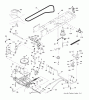 Jonsered LT2113 (96011026607) - Lawn & Garden Tractor (2012-08) Ersatzteile DRIVE