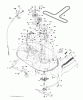 Jonsered LT2113 (96011026607) - Lawn & Garden Tractor (2012-08) Ersatzteile MOWER DECK / CUTTING DECK