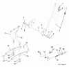 Jonsered LT2113 (96011026607) - Lawn & Garden Tractor (2012-08) Ersatzteile MOWER LIFT / DECK LIFT