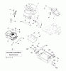 Jonsered LT2113 (96011026700) - Lawn & Garden Tractor (2008-01) Ersatzteile ENGINE
