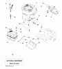 Jonsered LT2113 CM (96061022404) - Lawn & Garden Tractor (2010-03) Ersatzteile ENGINE