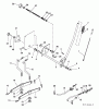 Jonsered LT2113 CM (96061022404) - Lawn & Garden Tractor (2010-03) Ersatzteile MOWER LIFT / DECK LIFT