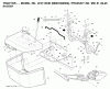 Jonsered LT2113 CM (96061022500) - Lawn & Garden Tractor (2007-10) Ersatzteile BAGGER