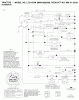 Jonsered LT2113 CM (96061022500) - Lawn & Garden Tractor (2007-10) Ersatzteile SCHEMATIC