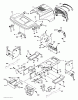 Jonsered LT2114 (96011029302) - Lawn & Garden Tractor (2011-09) Ersatzteile CHASSIS ENCLOSURES