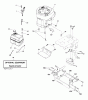 Jonsered LT2114 (96011029302) - Lawn & Garden Tractor (2011-09) Ersatzteile ENGINE