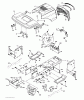 Jonsered LT2114 (96011029303) - Lawn & Garden Tractor (2012-08) Ersatzteile CHASSIS ENCLOSURES