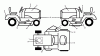 Jonsered LT2114 (96011029303) - Lawn & Garden Tractor (2012-08) Ersatzteile DECALS