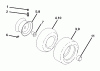 Jonsered LT2114 A (96011030201) - Lawn & Garden Tractor (2012-11) Ersatzteile WHEELS TIRES