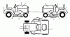 Jonsered LT2114 A (96011030202) - Lawn & Garden Tractor (2013-05) Ersatzteile DECALS