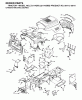 Jonsered LT2114 CM (J2114CMB, 954130091) - Lawn & Garden Tractor (2003-05) Ersatzteile CHASSIS ENCLOSURES