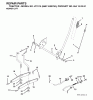 Jonsered LT2115 (96011000700) - Lawn & Garden Tractor (2005-01) Ersatzteile MOWER LIFT / DECK LIFT