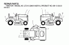 Jonsered LT2115 (96011000701) - Lawn & Garden Tractor (2005-04) Ersatzteile DECALS