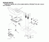 Jonsered LT2115 (96011000701) - Lawn & Garden Tractor (2005-04) Ersatzteile SEAT