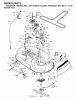 Jonsered LT2115 (96011012200) - Lawn & Garden Tractor (2006-01) Ersatzteile MOWER DECK / CUTTING DECK