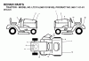 Jonsered LT2115 (96011018100) - Lawn & Garden Tractor (2006-05) Ersatzteile DECALS